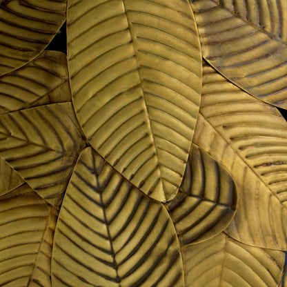 Black Glass Coffee Table Botanico | Cabothousefurniture.com