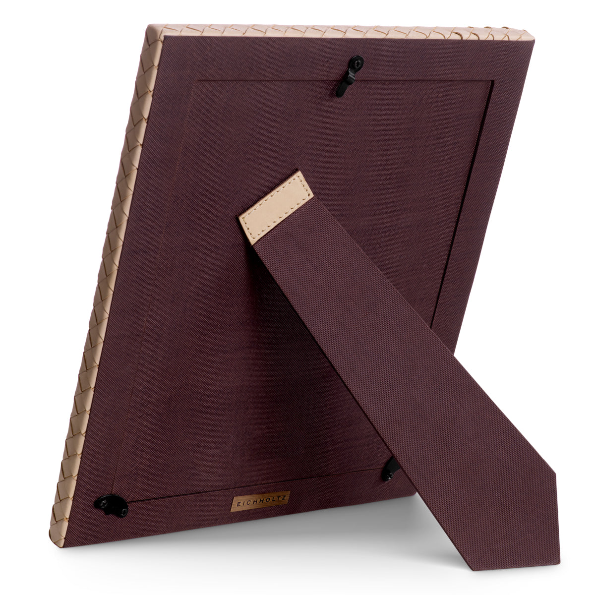 Tan Leather Picture Frames (2) Sintra | Cabothousefurniture.com