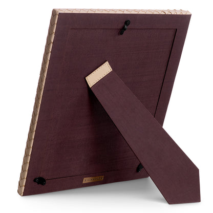 Tan Leather Picture Frames (2) Sintra | Cabothousefurniture.com