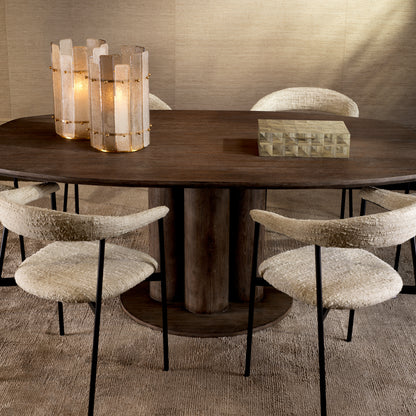 Oval Wooden Dining Table Westwood | Cabothousefurniture.com