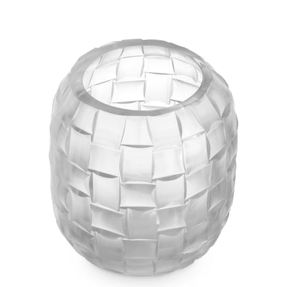 Hand Blown Glass Vase Varese