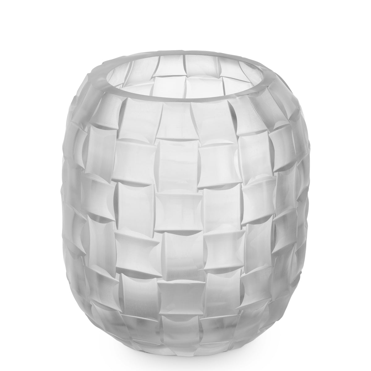 Hand Blown Glass Vase Varese