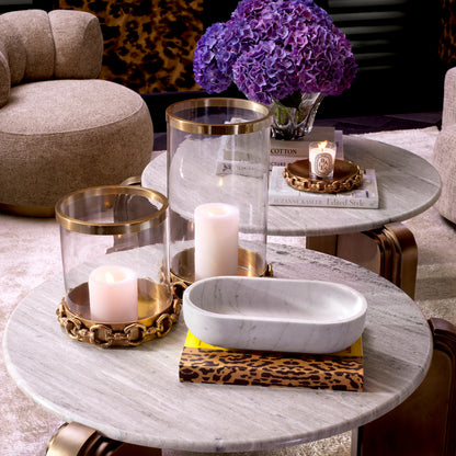 Vintage Brass Bowl Clementine | Cabothousefurniture.com