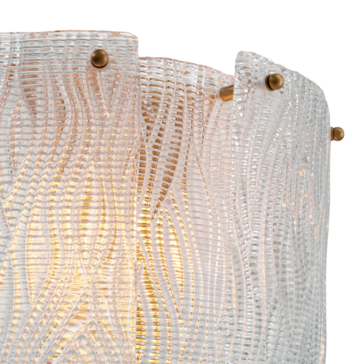Glass Layered Wall Lamp Asinara | Cabothousefurniture.com