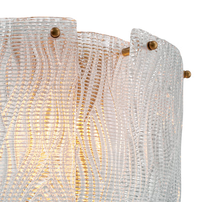 Glass Layered Wall Lamp Asinara | Cabothousefurniture.com