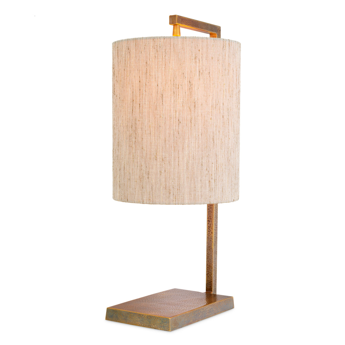 Linen Shade Table Lamp Volturno | Cabothousefurniture.com