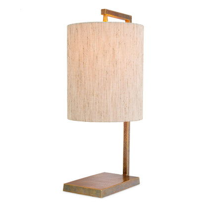 Linen Shade Table Lamp Volturno | Cabothousefurniture.com