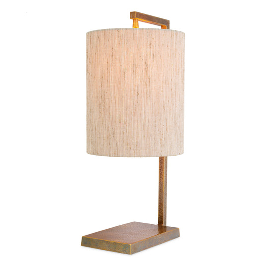 Linen Shade Table Lamp Volturno | Cabothousefurniture.com