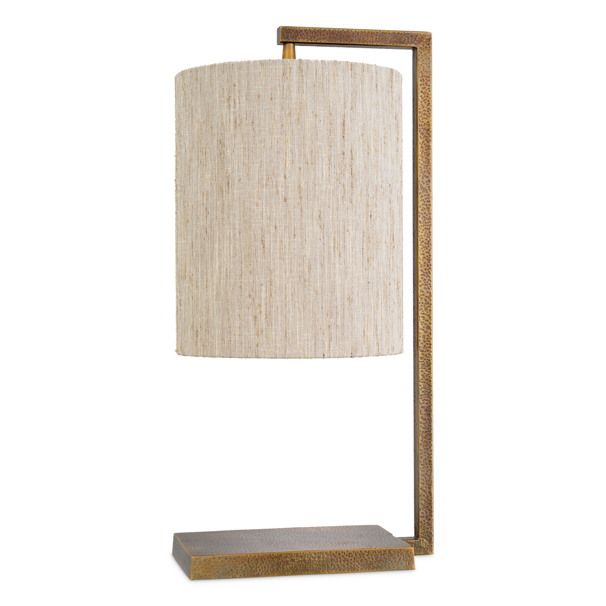 Linen Shade Table Lamp Volturno | Cabothousefurniture.com