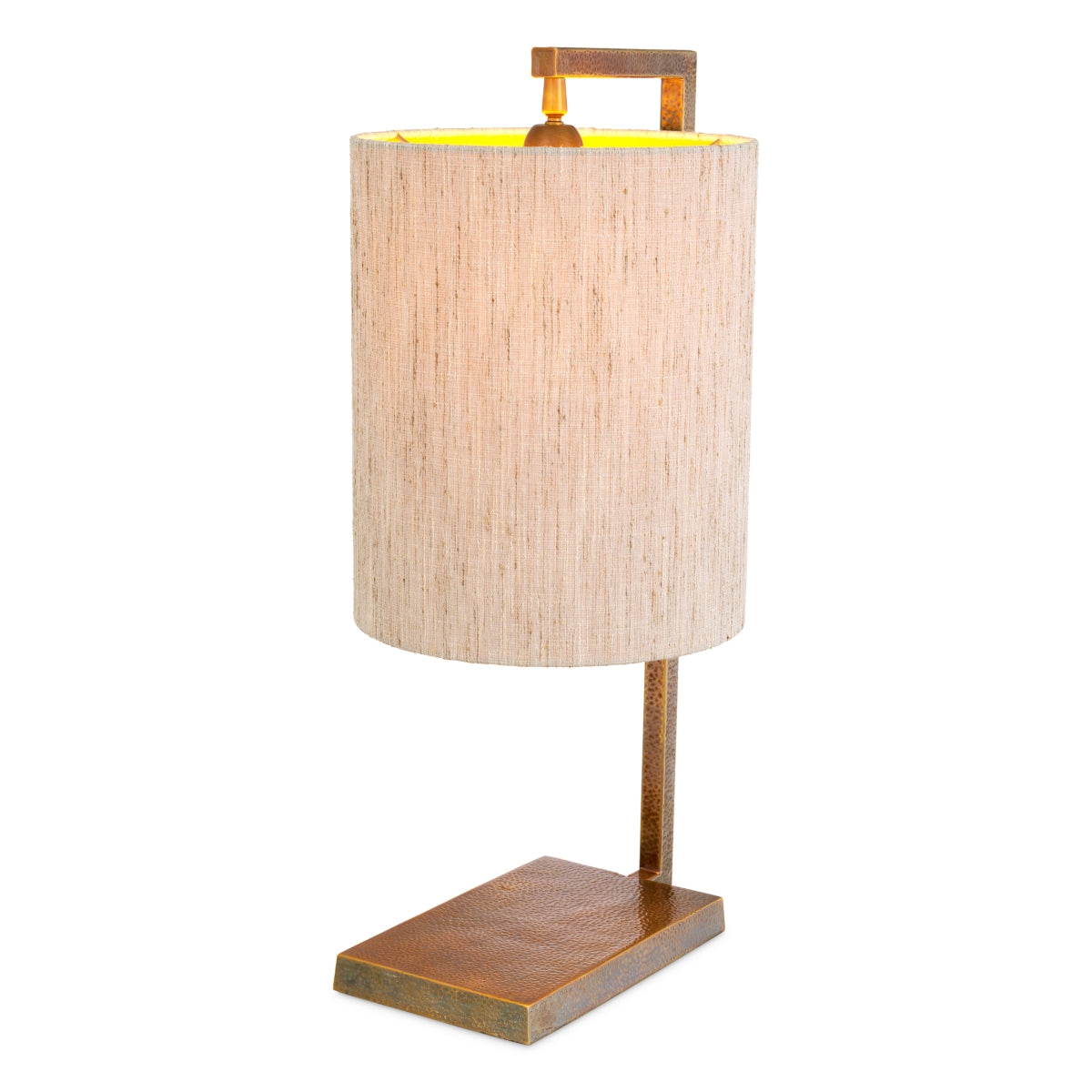 Linen Shade Table Lamp Volturno | Cabothousefurniture.com