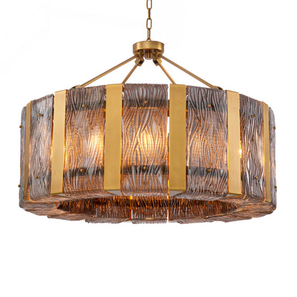 Smoke Glass Chandelier Elysian | Cabothousefurniture.com