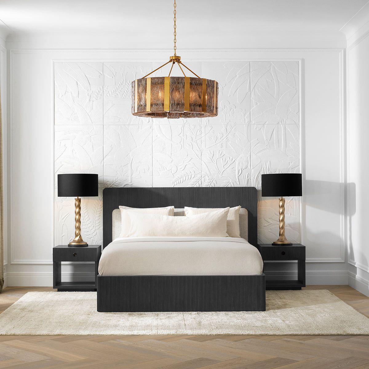 Smoke Glass Chandelier Elysian | Cabothousefurniture.com