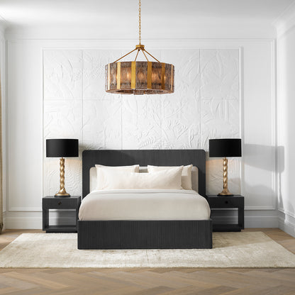 Smoke Glass Chandelier Elysian | Cabothousefurniture.com