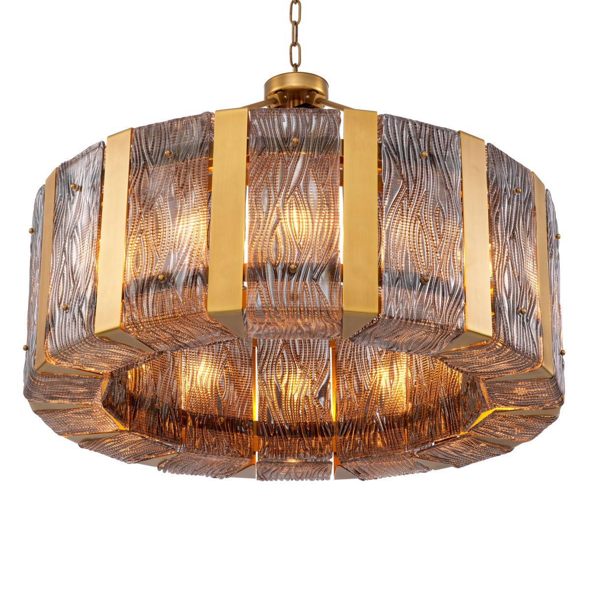 Smoke Glass Chandelier Elysian | Cabothousefurniture.com