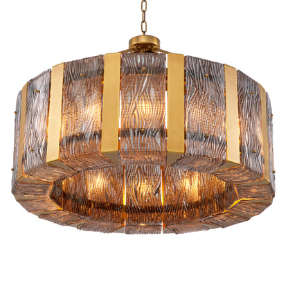 Smoke Glass Chandelier Elysian | Cabothousefurniture.com