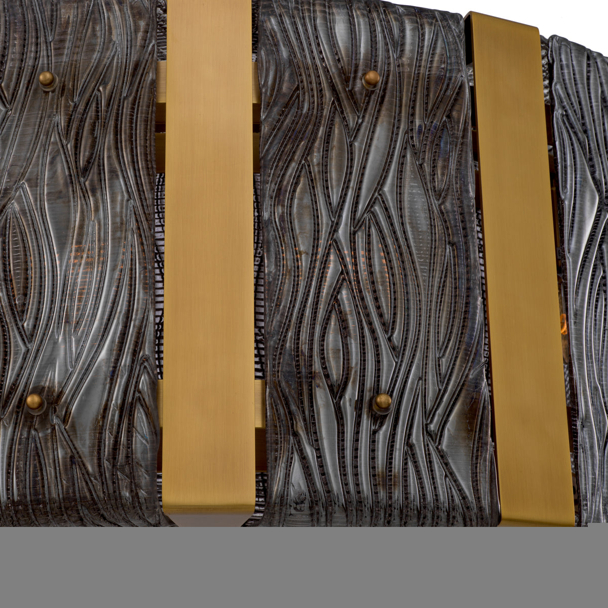 Smoke Glass Chandelier Elysian | Cabothousefurniture.com