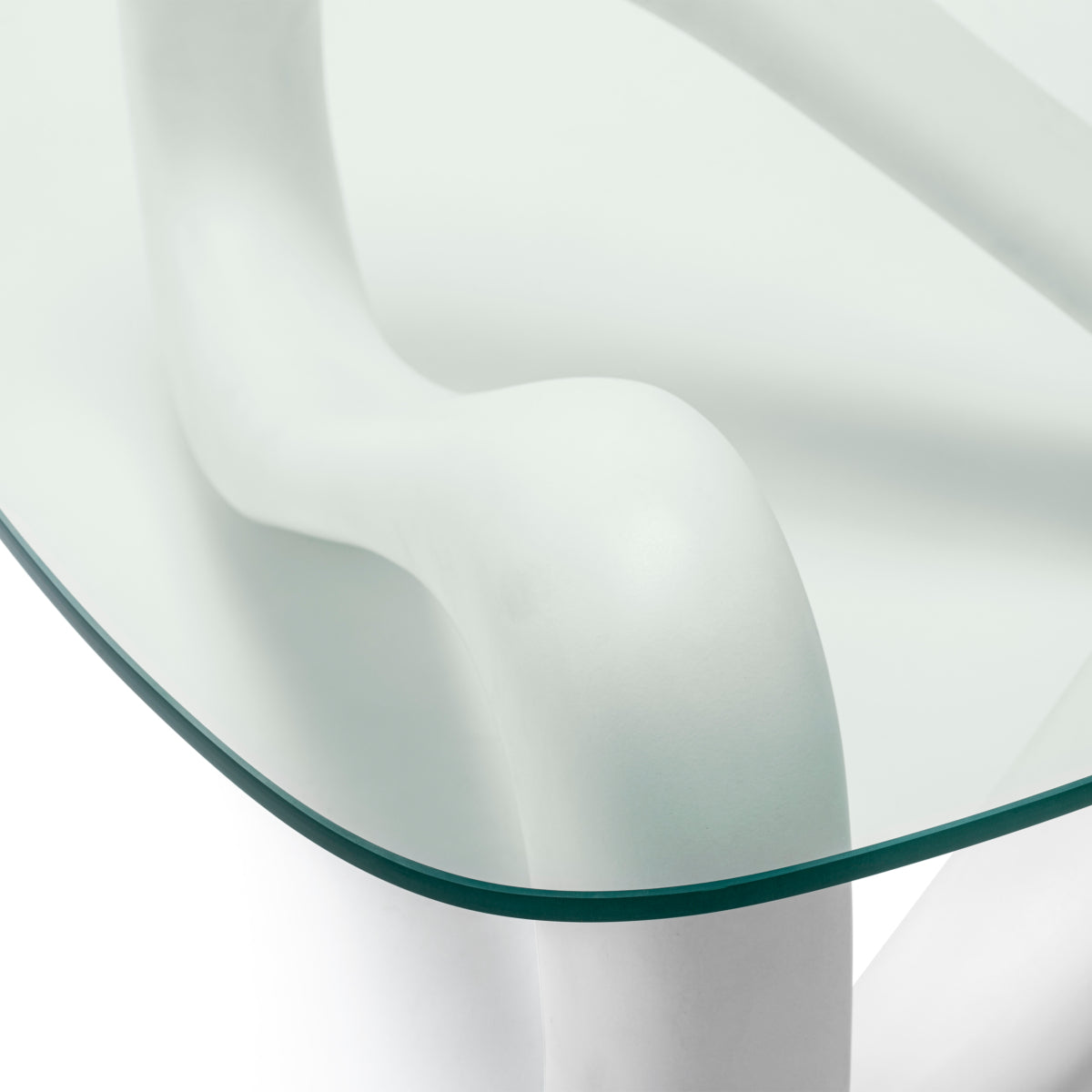 Off-White Sculptural Coffee Table Aventura | Cabothousefurniture.com