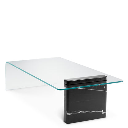 Clear Glass Coffee Table Stonecrest | Cabothousefurniture.com
