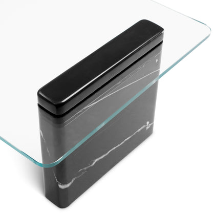 Clear Glass Coffee Table Stonecrest | Cabothousefurniture.com