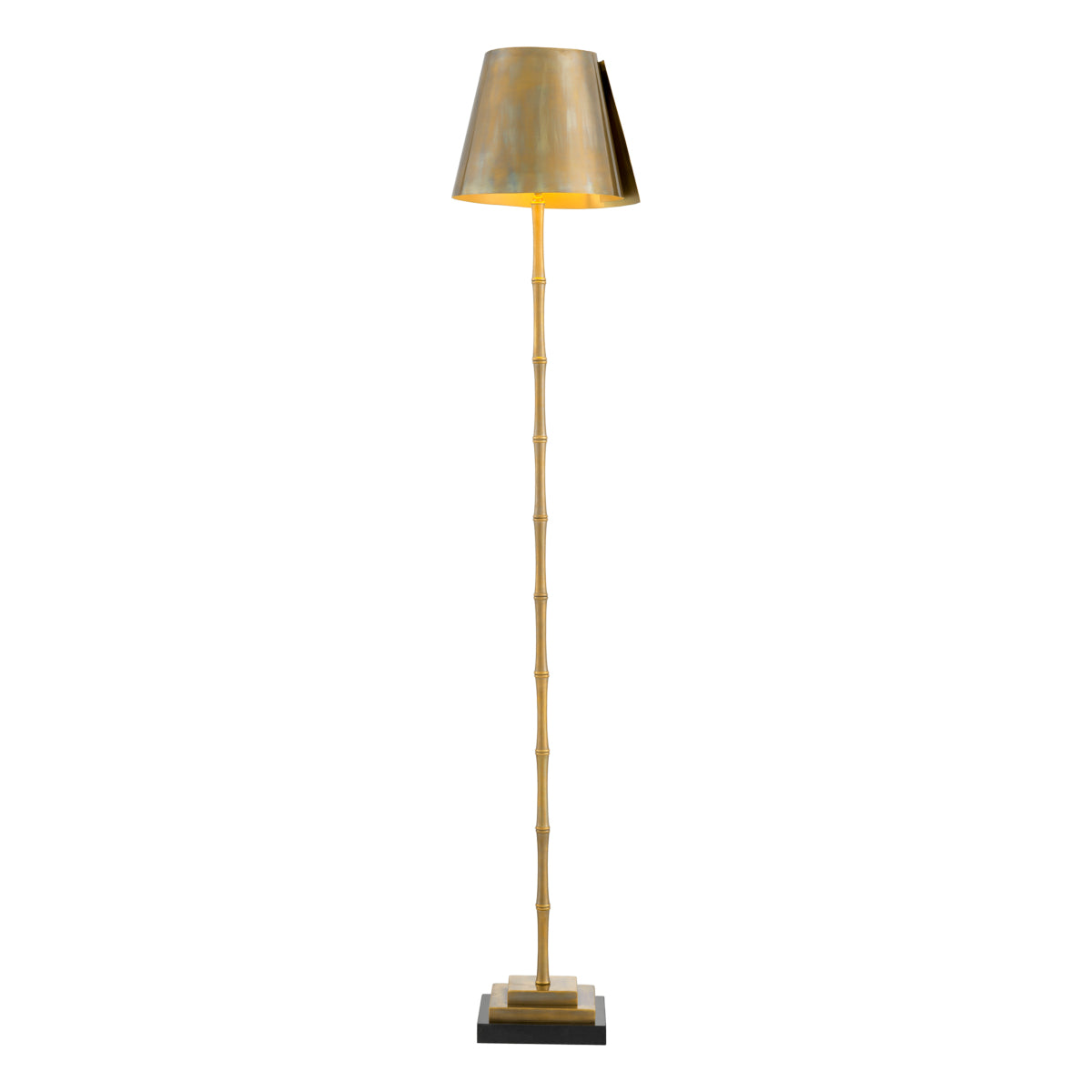 Gold Shade Floor Lamp Seraphina | Cabothousefurniture.com
