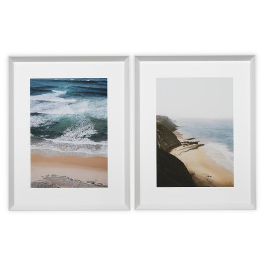 Ocean View by Thao Courtial Print | Set of 2