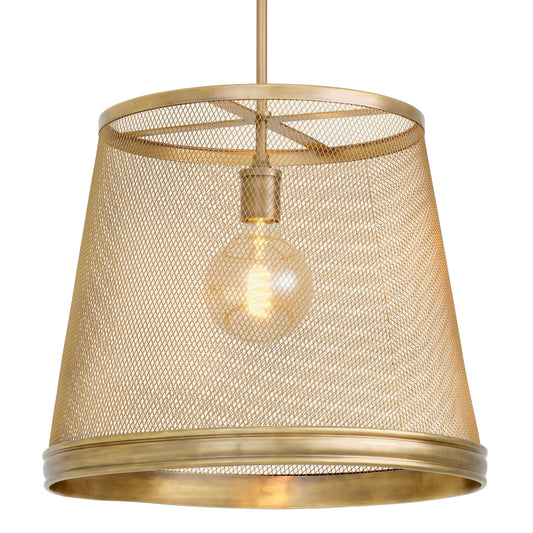 Brass Mesh Pendant Colindale