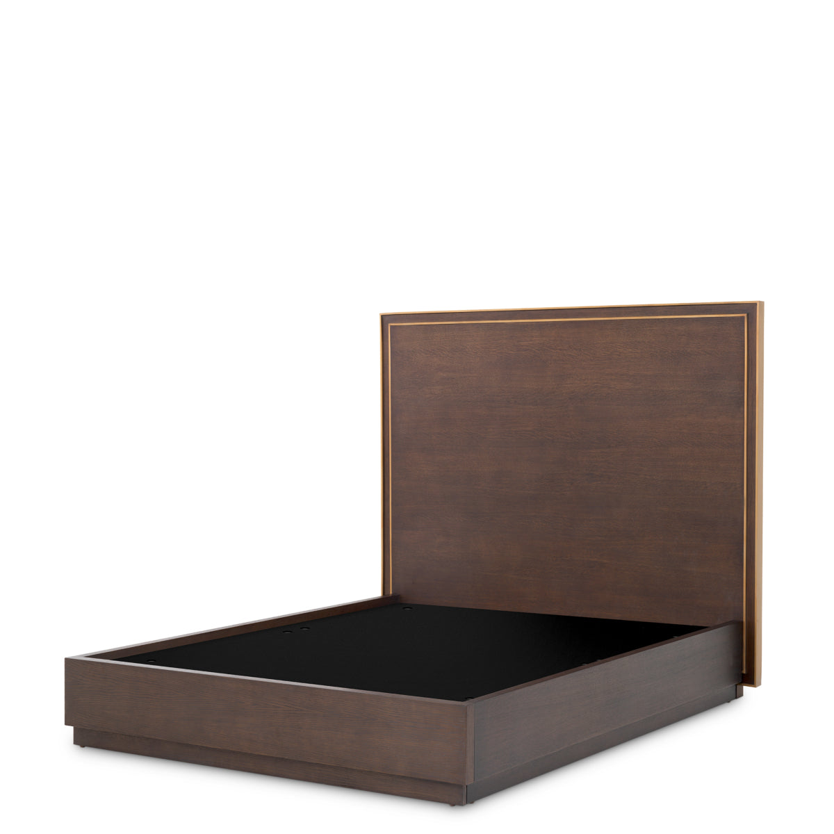 Brown Oak Bed Frame Camelot