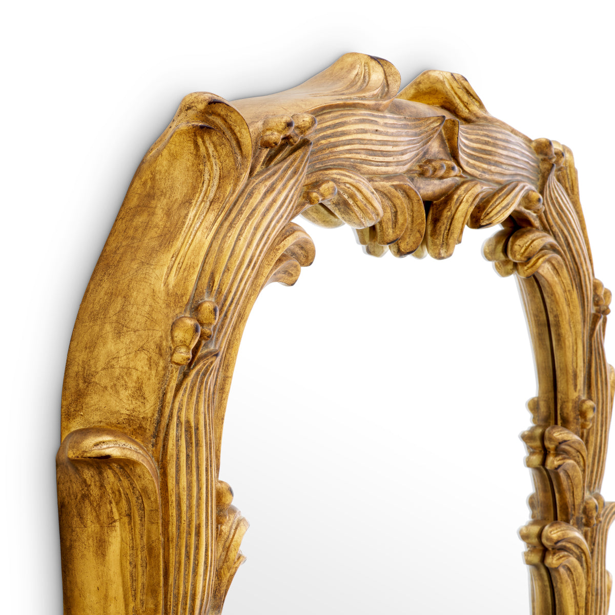 Antique Gold Leaf Mirror Gavin | Cabothousefurniture.com