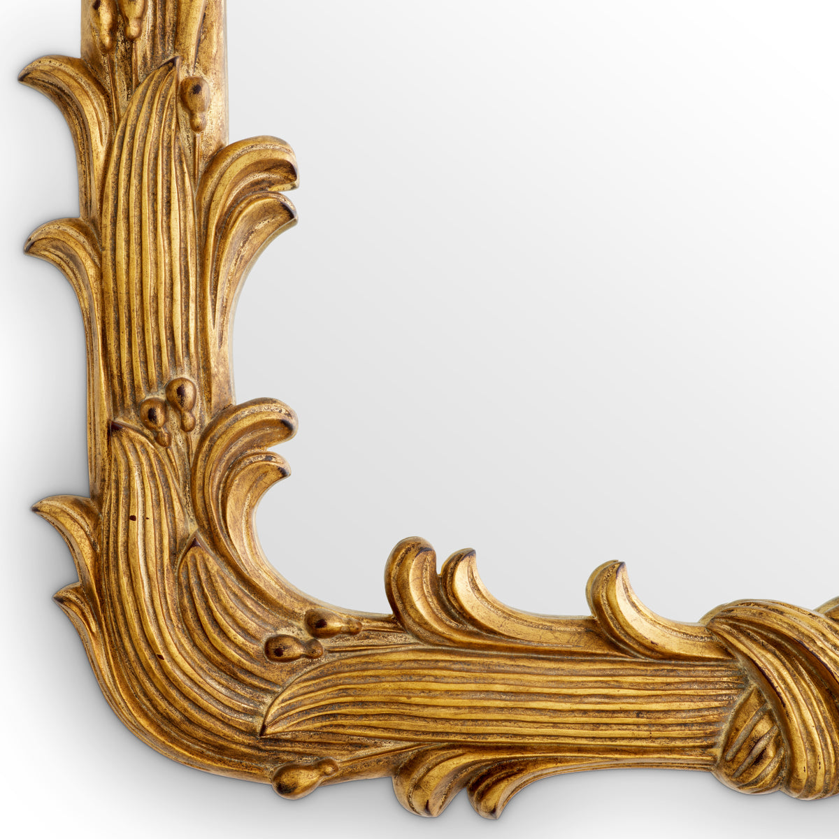 Antique Gold Leaf Mirror Gavin | Cabothousefurniture.com