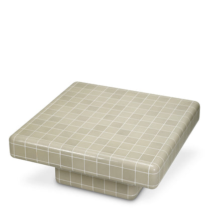 Gray Outdoor Coffee Table Mateo