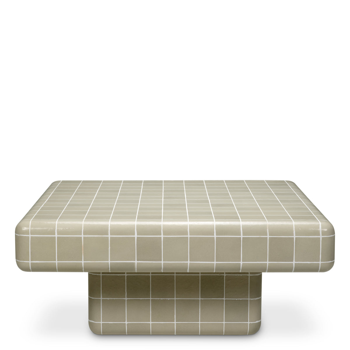 Gray Outdoor Coffee Table Mateo