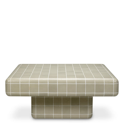 Gray Outdoor Coffee Table Mateo