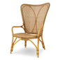High-Back Rattan Lounge Chair Colony | Cabothousefurniture.com