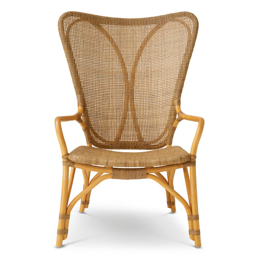 High-Back Rattan Lounge Chair Colony | Cabothousefurniture.com