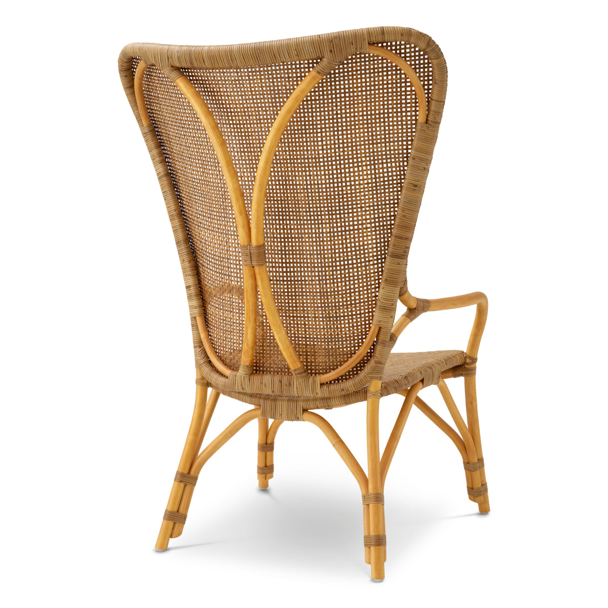 High-Back Rattan Lounge Chair Colony | Cabothousefurniture.com