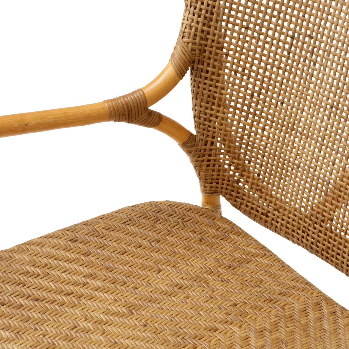 High-Back Rattan Lounge Chair Colony | Cabothousefurniture.com