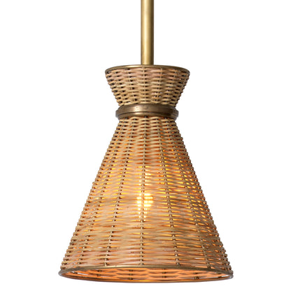 Rattan Pendant Light Kon Tiki | Cabothousefurniture.com