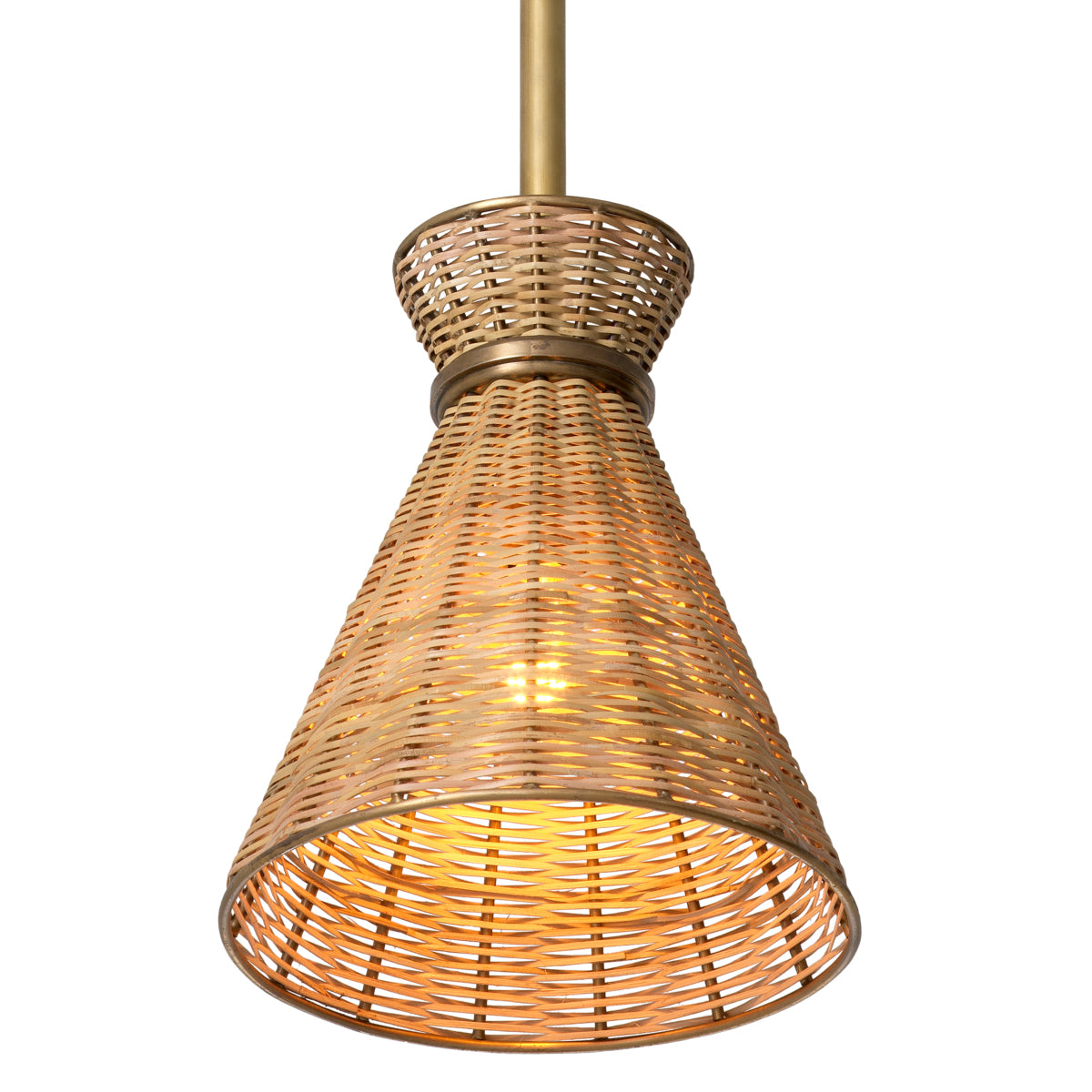 Rattan Pendant Light Kon Tiki | Cabothousefurniture.com