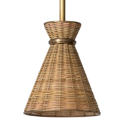 Rattan Pendant Light Kon Tiki | Cabothousefurniture.com
