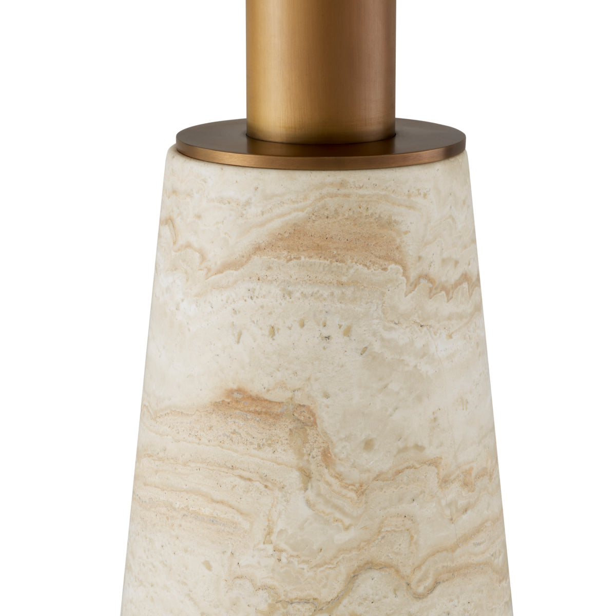 Travertine Dining Table Genova | Cabothousefurniture.com