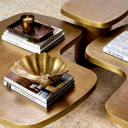 Brass Shell Decor Object Amandine