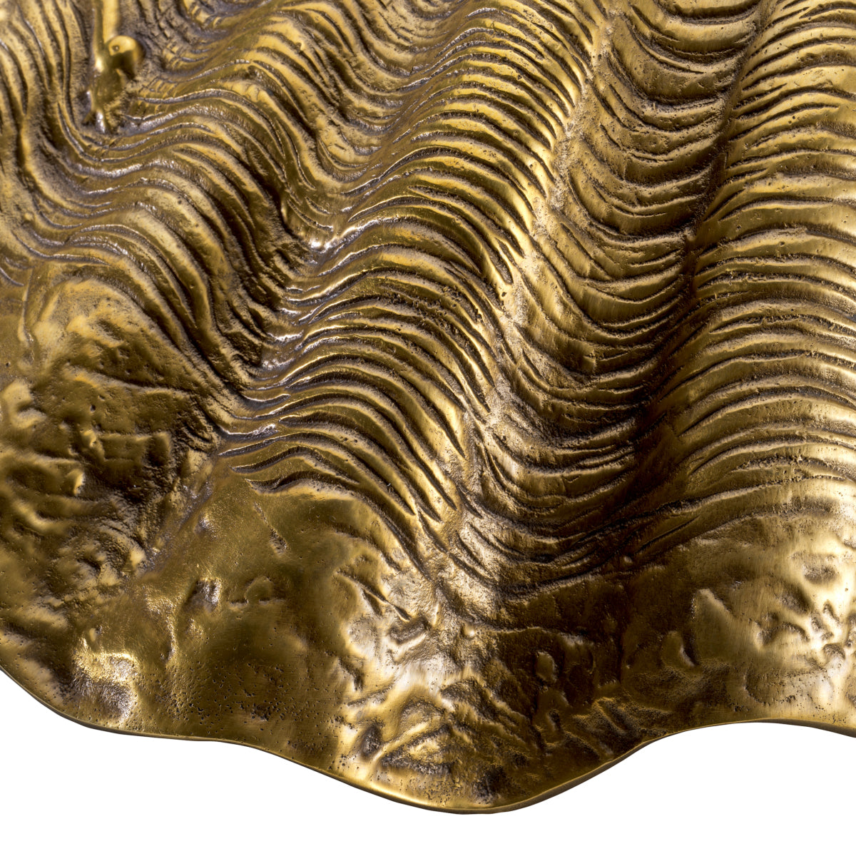 Brass Shell Decor Object Amandine