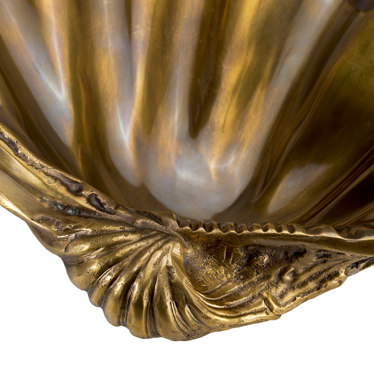 Brass Shell Decor Object Amandine