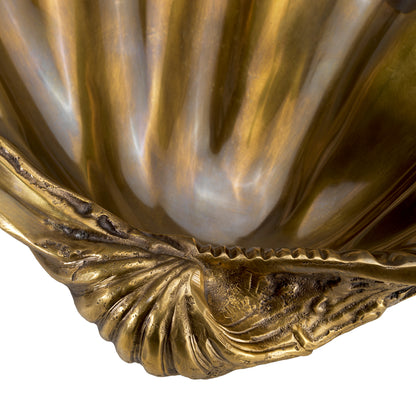Brass Shell Decor Object Amandine