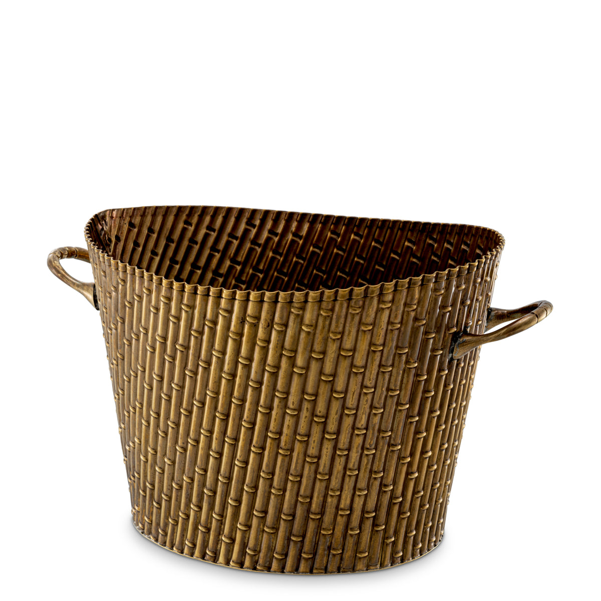 Vintage Brass Wine Cooler Barletta