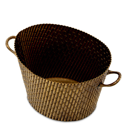 Vintage Brass Wine Cooler Barletta