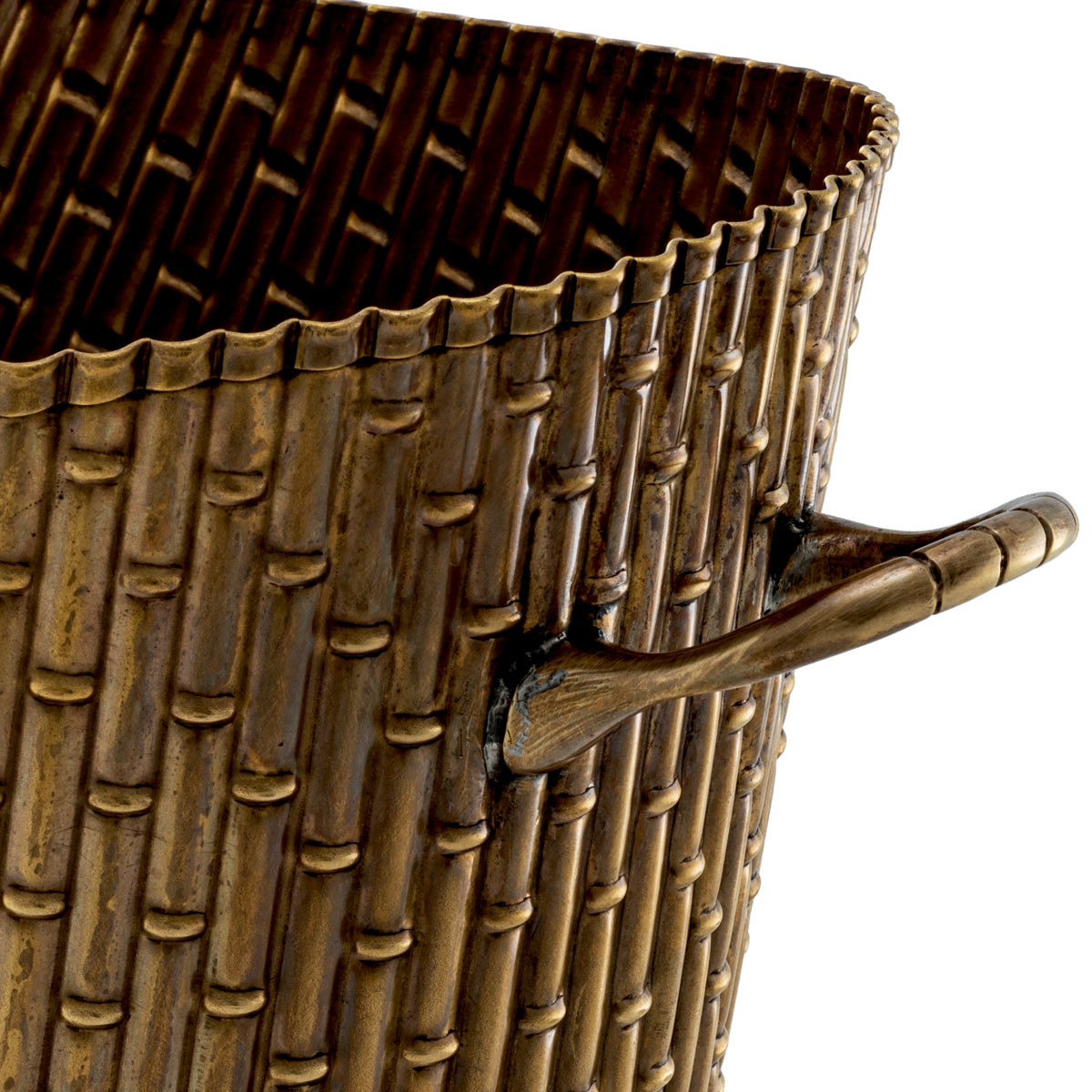 Vintage Brass Wine Cooler Barletta