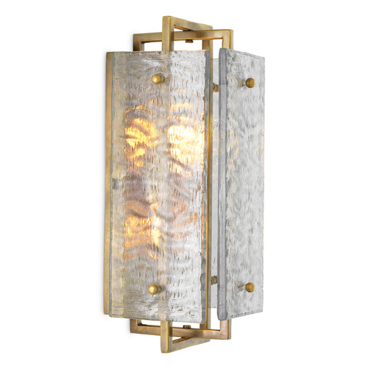 Glass Wall Lamp Solara | Cabothousefurniture.com