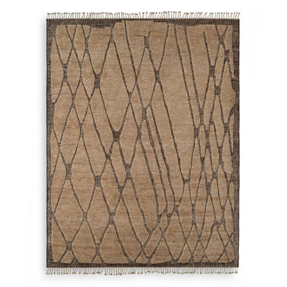 Brown Wool Carpet Coralie | Cabothousefurniture.com
