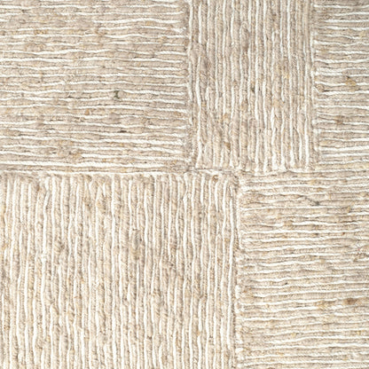 Ivory Wool Weave Carpet Antoine | Cabothousefurniture.com